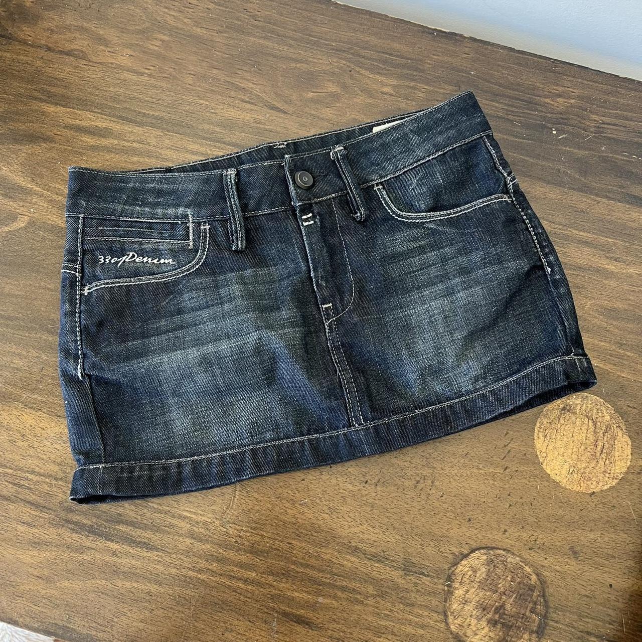 Vintage Diesel Denim Mini Skirt