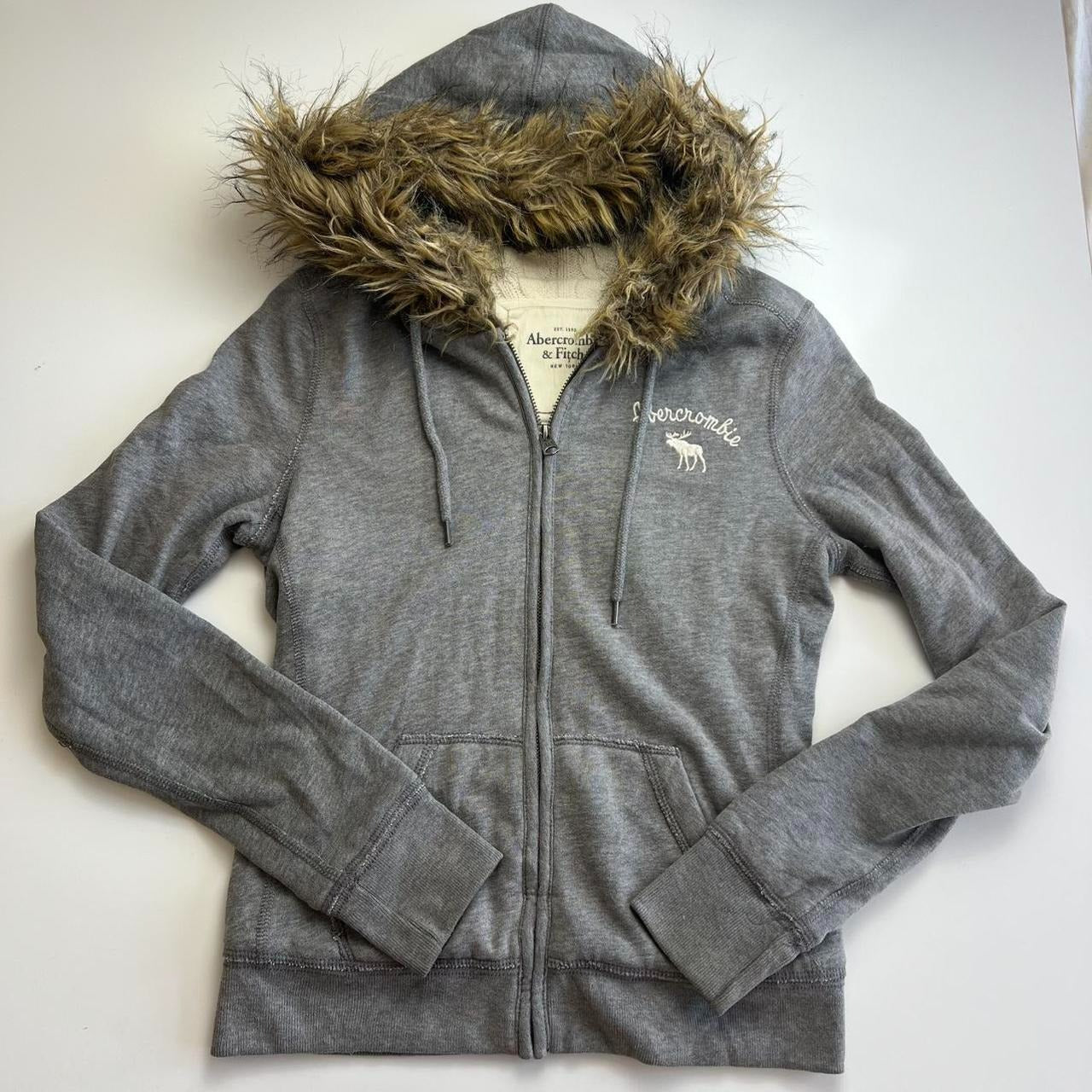 Abercrombie and Fitch Fur Hoodie