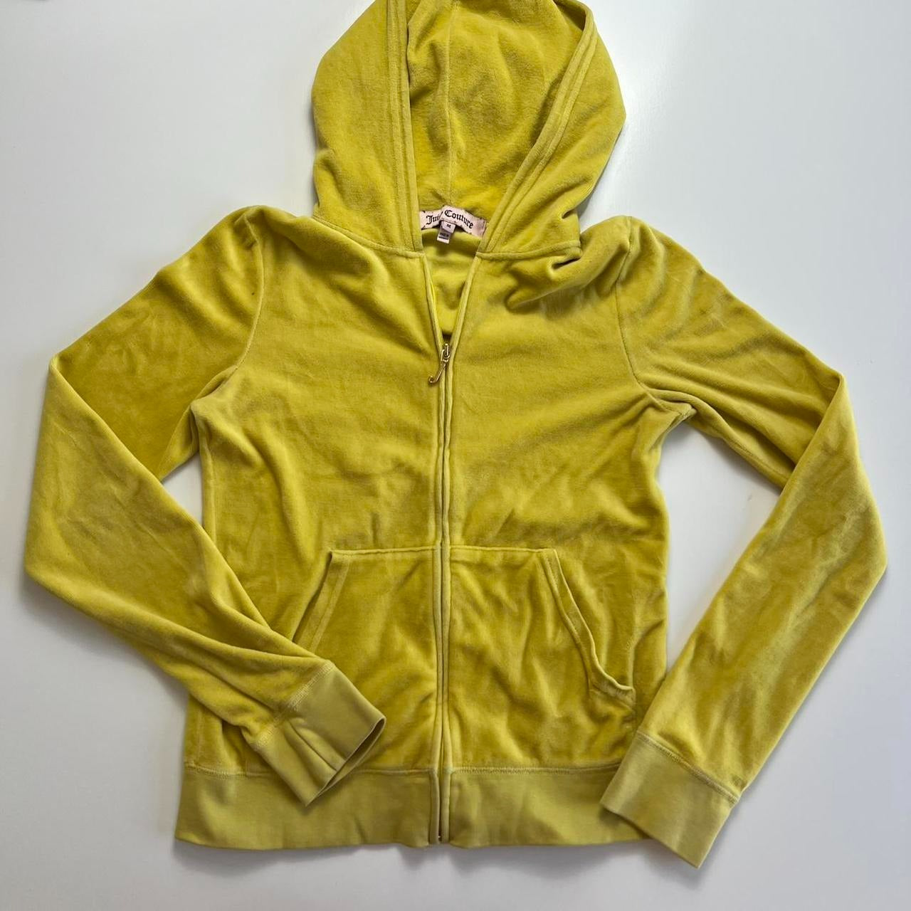 vintage juicy couture jacket in yellow