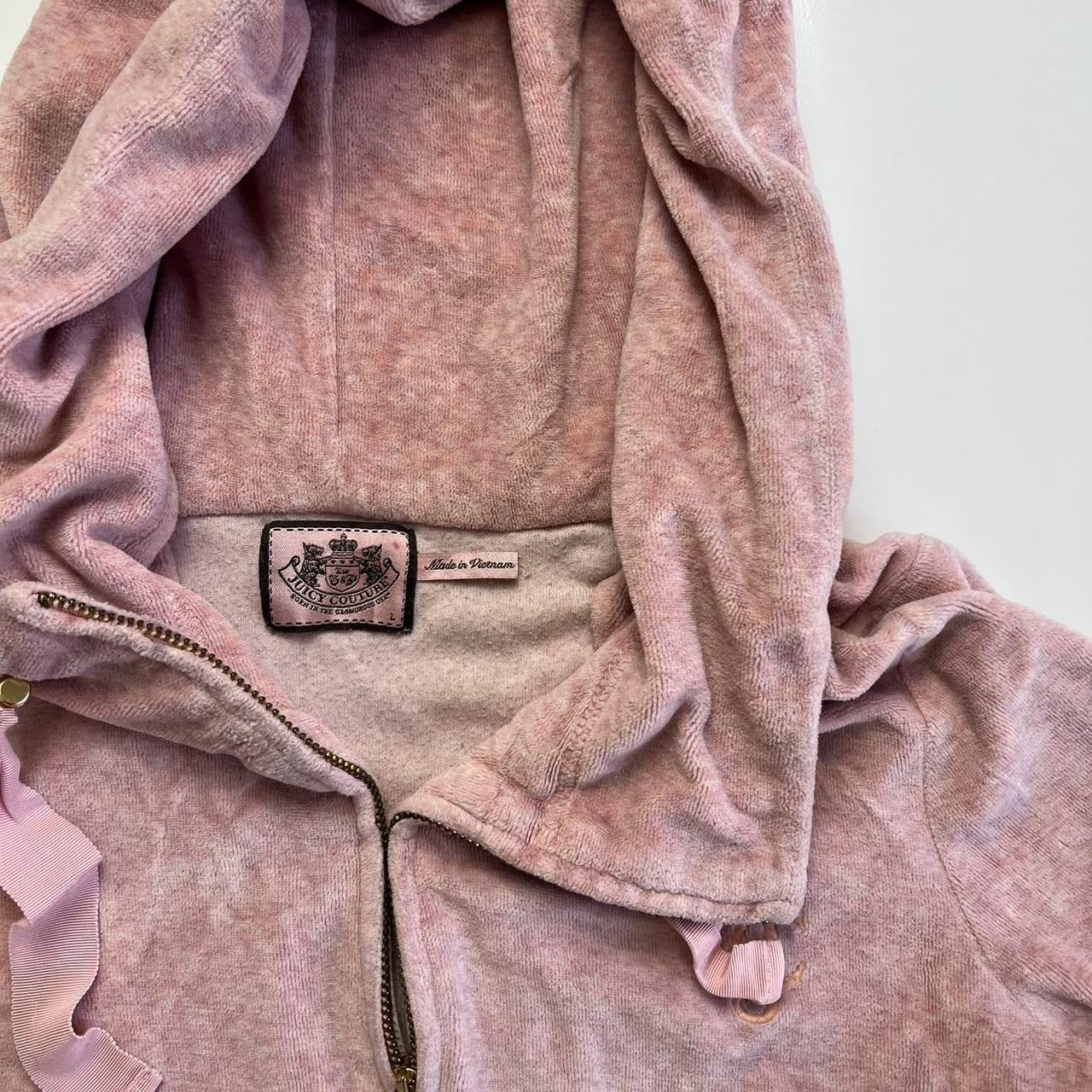 juicy couture jacket in dusty pink