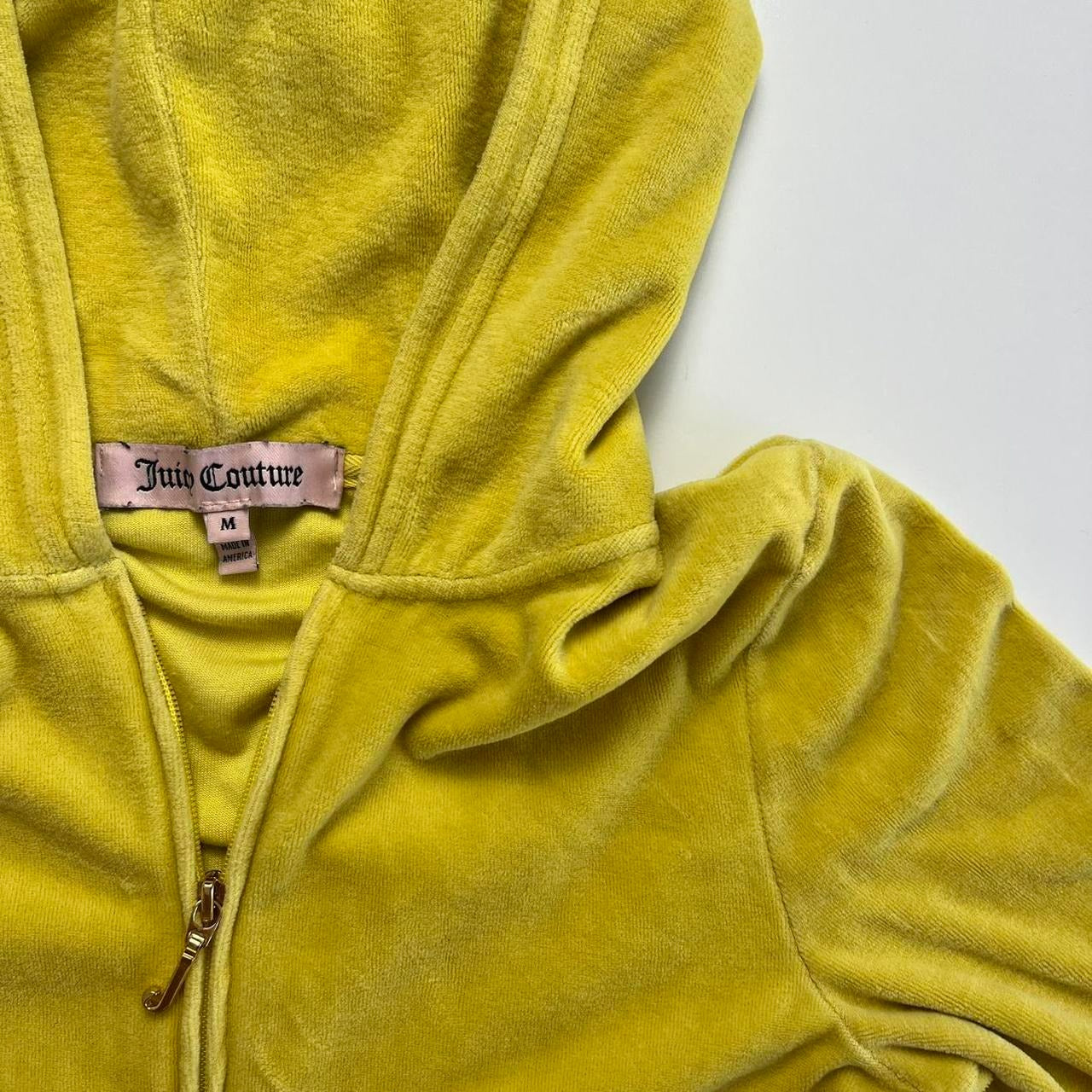 vintage juicy couture jacket in yellow