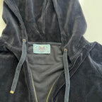 iconic juicy couture jacket w/ gold hardware