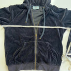 iconic juicy couture jacket w/ gold hardware