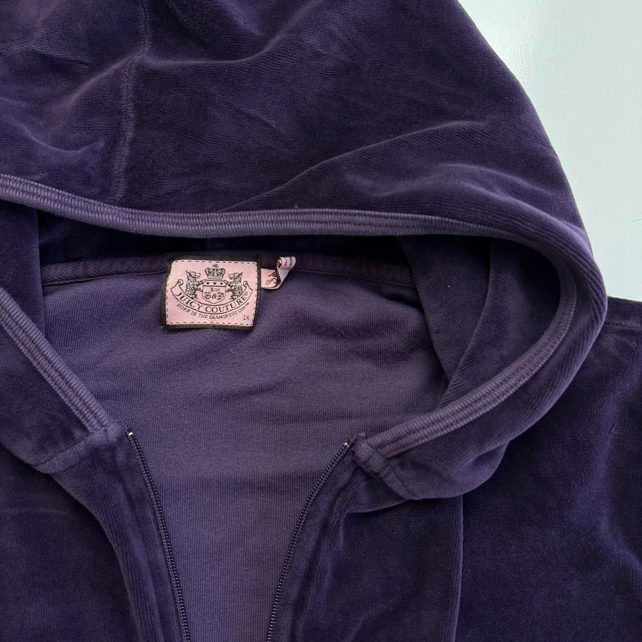 vintage juicy couture jacket in purple