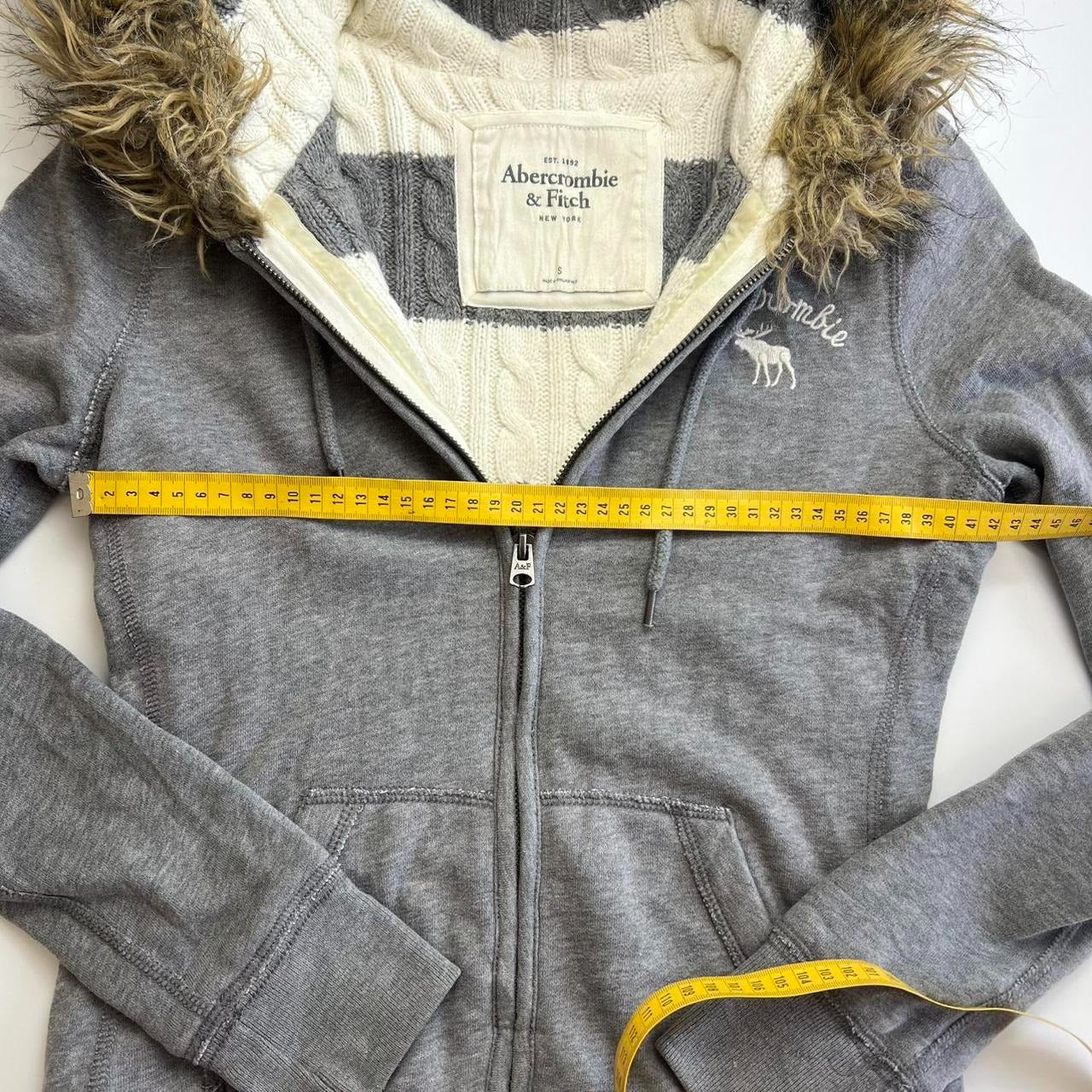 Abercrombie and Fitch Fur Hoodie